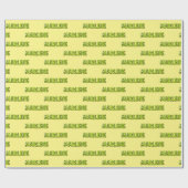 Marlene Kiwi Fruit Geschenk papier Geschenkpapier ラッピングペーパー (フラット)
