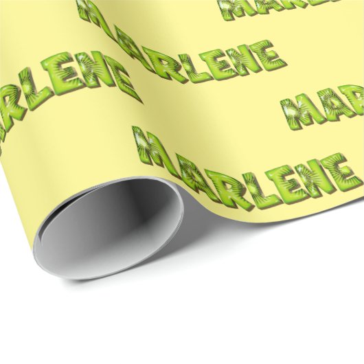 Marlene Kiwi Fruit Geschenk papier Geschenkpapier ラッピングペーパー (ロールコーナー)