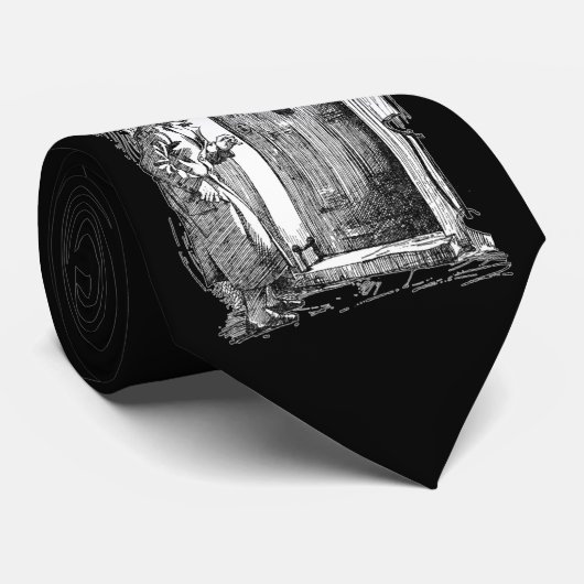 Marleyの顔 ネクタイ (ロール)