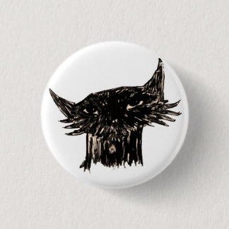 Marleyの魚の漫画の頭部 缶バッジ