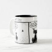 Marleyの魚: 進化 ツートーンマグカップ (正面左)