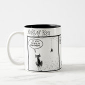 Marleyの魚: 進化 ツートーンマグカップ (左)