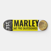 MARLEY JMT Proスケートボードスケートボード、7 3/4"デッキ スケートボード (横)