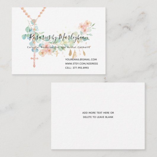 MarleyBean名刺 名刺 (正面/裏面)