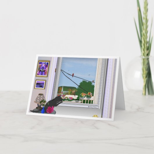 Marley's look out LeeMarieのクリエイティブデザインカード シーズンカード (正面)