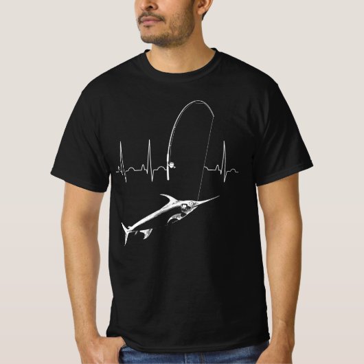 Marlin Sword Fish Swordfish T-Shirt Tシャツ (正面)