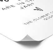 MARLOキャンディはっきりしたーの赤ちゃんシャワーゲームの数 ポスター (角)