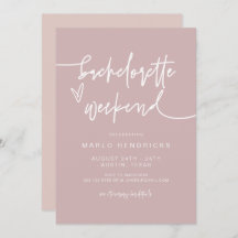 MARLOダスティバラバチェロレッテ週末の日程