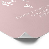 MARLOダスティバラボヘミアンポップ・アートのとき彼女のポップサイン ポスター (角)