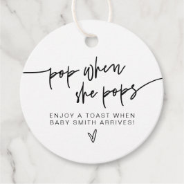 MARLOモダンはっきりしたポップ・アートのはポップをシャワー フェイバータグ