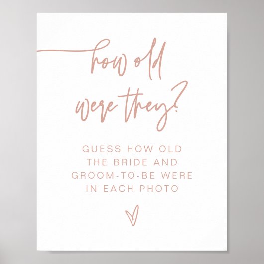 MARLO赤面モダンピンク彼らは署名した ポスター (正面)