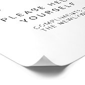 MARLO はっきりした Gentsバスルームモダントイレタリーポスター ポスター (角)