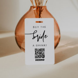 MARLO コンテンポラリー買 A Drink QR Code バッジ