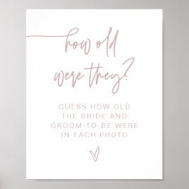 MARLO ダスティ ローズ モダン 彼らはいくつでしたか サイン