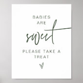 MARLO ボヘミアン 森の緑の Babies Are Sweet サイン (正面)
