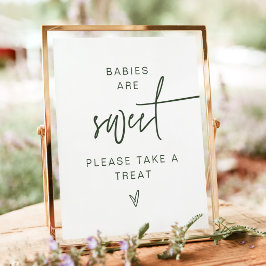 MARLO ボヘミアン 森の緑の Babies Are Sweet サイン