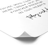 MARLO ボールドコンテンポラリー 追憶のサイン ポスター (角)