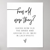 MARLO 太字 モダン 彼らは何歳でしたか サイン (正面)