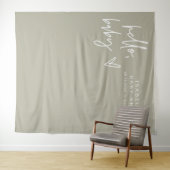 MARLO Bohoハローセージ緑ベビーシャワータペストリー タペストリー (インサイチュ(横))