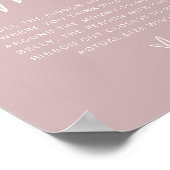 MARLO Boho Dustyバラどのように彼女の腹のゲーム ポスター (角)