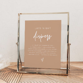 MARLO Boho Earth晩夜寝用おむつゲーム ポスター