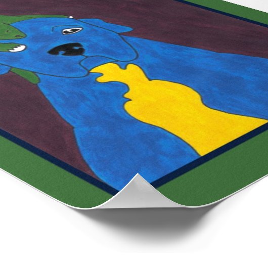 Marlo Dianneによる「Droopy」 ポスター (角)