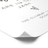 MARLO Greenキャンディーズ赤ちゃんシャワーゲームの数 ポスター (角)