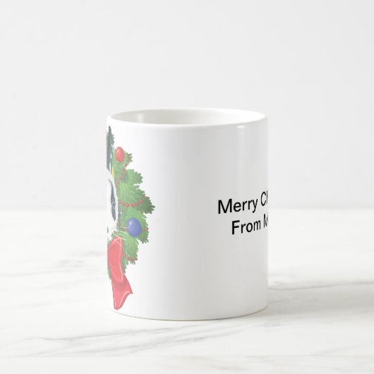 Marlonのマグからのメリークリスマス コーヒーマグカップ (中央)