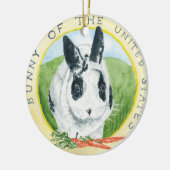 Marlon Bundo Botusのクリスマスのオーナメント セラミックオーナメント (左)