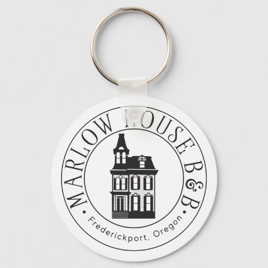 Marlow House B & B Keychain キーホルダー (正面)