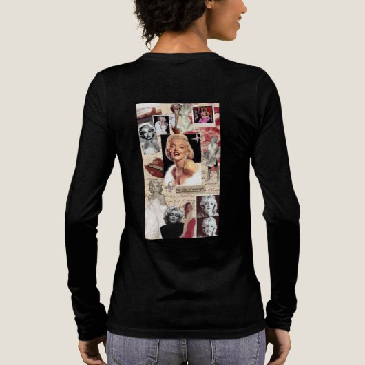 MARLYN MONROE トライブレンドＴシャツ (背面)