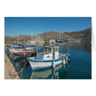 Marmaris、トルコの近くのBozburun港