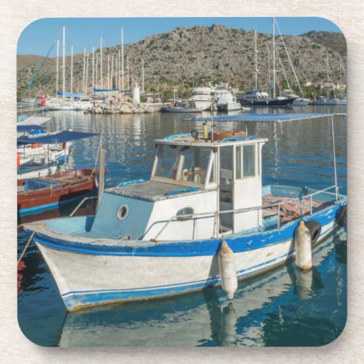Marmaris、トルコの近くのBozburun港 コースター (正面)
