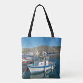 Marmaris、トルコの近くのBozburun港 トートバッグ (裏面)