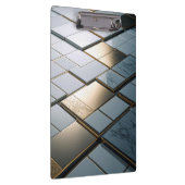 Marmor Gold Fliesen Luxus Geometrie クリップボード (右)