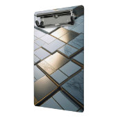 Marmor Gold Fliesen Luxus Geometrie ミニクリップボード (アングル2)