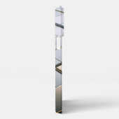 Marmor Gold Fliesen Luxus Geometrie iPhoneケース (右側面)