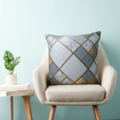 Marmor Gold Raster Luxus Geometrie クッション (椅子)