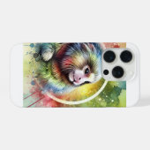 Marmosa in Serenity 170724AREF155 - Watercolor iPhoneケース (裏面横)