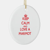 Marmot セラミックオーナメント (右)