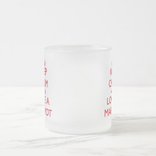 Marmot フロストグラスマグカップ (中央)