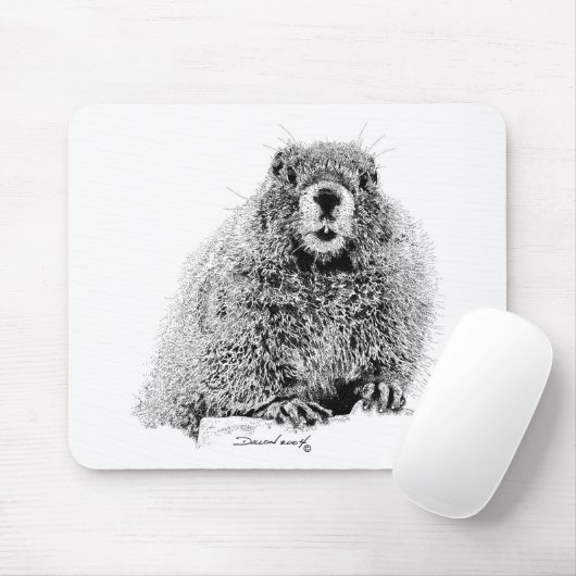 Marmot マウスパッド (マウス)