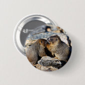 marmot 缶バッジ (正面&裏面)