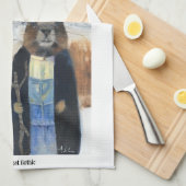 Marmot Tea Towel (American Gothic) キッチンタオル (四つ折り)