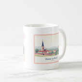 Marne-La-Vallée France Pastel Travel コーヒーマグカップ (正面右)