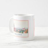 Marne-La-Vallée France Pastel Travel コーヒーマグカップ (正面左)