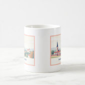 Marne-La-Vallée France Pastel Travel コーヒーマグカップ (中央)