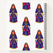 Marocaine Berbère robe traditionnelle ノートブック (裏面)