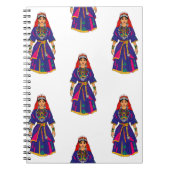 Marocaine Berbère robe traditionnelle ノートブック (正面)