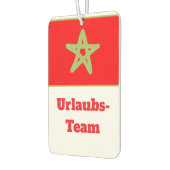 Marokko flagge urlaubs team カーエアーフレッシュナー (左)